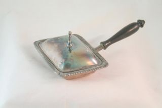 Vintage Silent Butler/Ash/Crumb Tray   Rogers Silver Co. 1883 Silver 