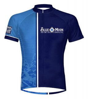 Primal Wear Blue Moon Beer Cycling Jersey Mens bike bicycle Short 
