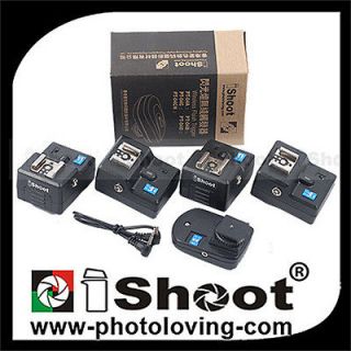 Radio Wireless Remote Control Hot Shoe Trigger PT 04 for Canon Camera 
