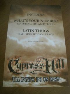    Music Memorabilia  Rock & Pop  Artists C  Cypress Hill
