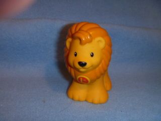 Fisher Price Little People Figure Animal Alphabet Zoo LION letteR L