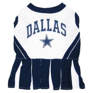   Dallas Cowboys NFL Football Cheerleader Outfit Collar Leash Costume