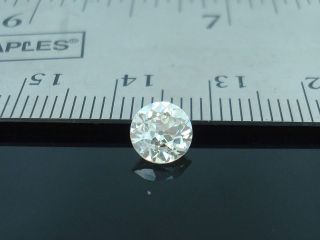 GIA certified .95 ct VS1 Round old European cut diamond loose stone 
