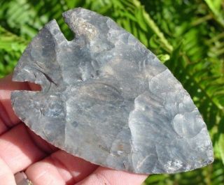 Indian Arrowhead Relic Artifact Flint Atl Atl Spear Arrow