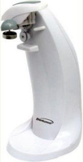 Brentwood Tall Electric Can Opener with Sharpener White & Crushers 