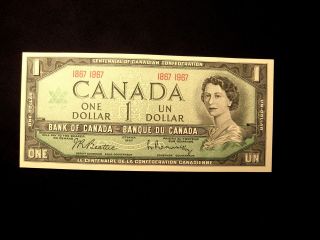   Centennial of Canadian Confederation $1 One Dollar   Uncirculated #2