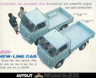 1966 Daihatsu New Line 800 S50 Pickup Truck Brochure