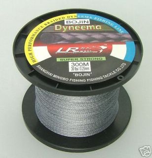 LR BRAID FISHING LINE 30LB 300M, GREY MADE FROM 100% JAPANESE SK 71 
