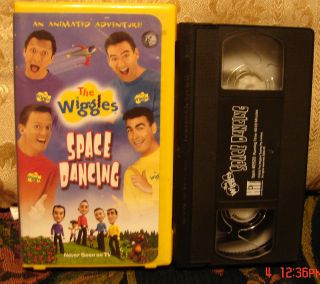 SPACE DANCING Vhs Video~Clamshell 3, 2. 1Blast off for Fun with The 
