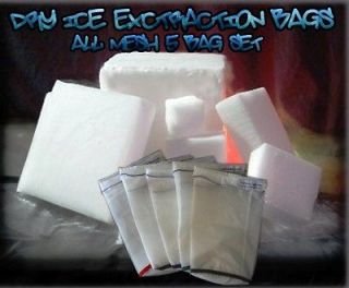All SCREEN Dry ICE Dry Sieve concentrate Bags Ice Extractor 5 Gallon 8 
