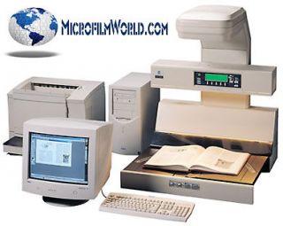 Minolta PS7000 Book, Publication Scanner with Book Cradle & PC System 