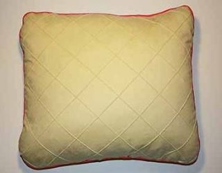 decorative throw pillow. Pillows by RoZ. Chartreuse 18x18