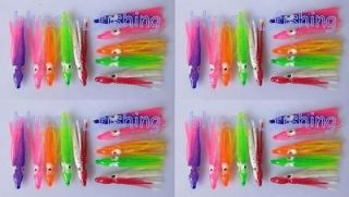   bright colors Octopus Squid Skirts fishing lure replacement