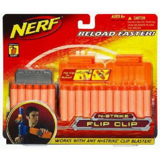 Nerf Mission Kit FLIP CLIP 2 Clips, 30 Streamline Darts