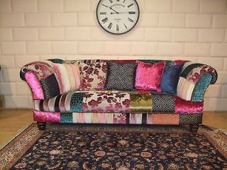Stunning Patchwork Sofa (Go Your Own Way) By James and Rose Upholstery