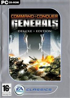 COMMAND AND CONQUER GENERALS DELUXE ( WINDOWS 98/ME/2000/XP ) Factory 