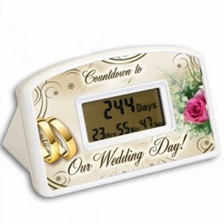 Countdown to my Wedding Desktop Timer Clock Bachelorette Party Prop 