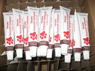 12 tubes Petrodex Enzymatic Toothpaste Beef Flavor Exp.6 13 NEW