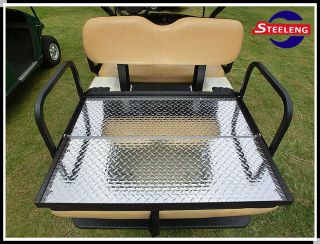 Rear Flip seat kit for EZGO Golf Cart TXT model (Tan)