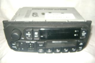Vintage Daimlerchrysler Car Audio Cassette in dash player am/fm