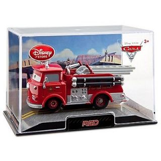 New Disney Pixar CARS 2 RED Fire Engine Truck DIECAST in Collectors 