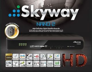 Skyway Nano 2 Digital FULL HDTV Satellite Linux Receiver Recorder DVB 