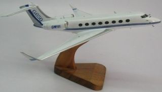 Gulfstream G 650 Private Airplane Wood Model Large FS   planemuseum