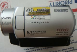 Sony DCR SR200 hard drive HDD ghost hunter UFO x ray orbs IR xray 