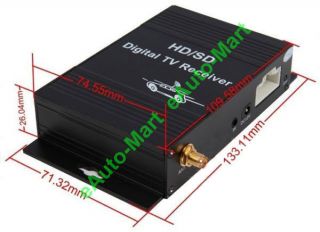   Mobile Freeview Car HD Digital TV Receiver Tuner Box for USA Canada