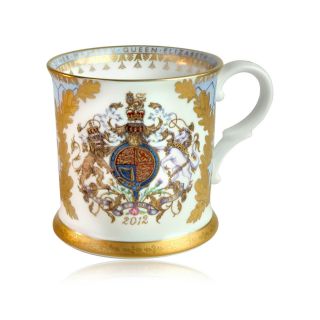 2012 THE QUEENS DIAMOND JUBILEE ROYAL COLLECTION TANKARD queen 