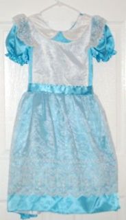 GIRLS  DELUXE ALICE IN WONDERLAND COSTUME DRESS~Size 