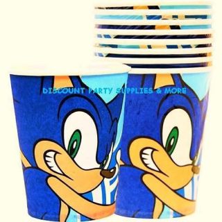 Sonic the Hedgehog Hot Cold Paper Cups 9oz