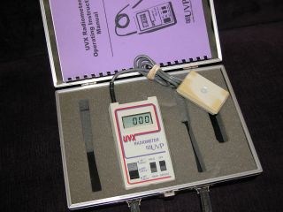 UVP UVX Digital Radiometer With UVX 36 Longwave Sensor