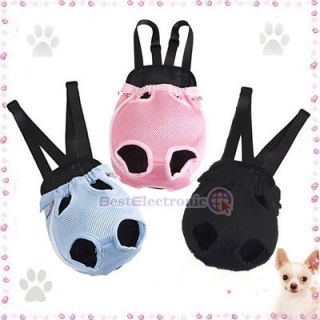 Nylon Pet Dog Carrier Backpack Net Bag ANY SIZE and COLOR