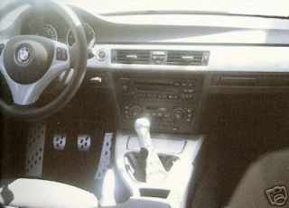 BMW E90 Sedan Breyton Carbon Silver Fiber Interior Trim