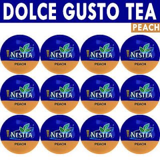 NESCAFE DOLCE GUSTO   Peach Ice Tea NESTEA   (6 24 Capsules)