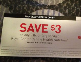 10 Royal Canin Dog Food ($3 OFF Coupons )
