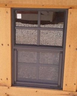   Coop Windows Med 14x21 Brown #CC1421B, Dog House,Shed, Animal houses
