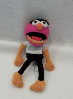 Sesame street Muppets Animal 5 finger puppet plush doll Jim Henson 