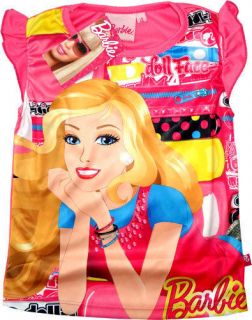   DOLL Girls Pink T Shirt Top Childrens Shirts Kids Clothes Dolls Toys