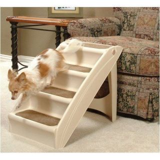 PUPSTEP Pet Dog Cat House Stairs Ramp Steps For Bed Sofa Chair Fast 