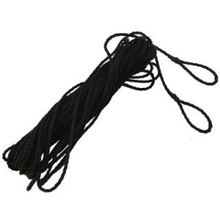 Scuba Spearfishing Black 65 ft. String Line with Loops