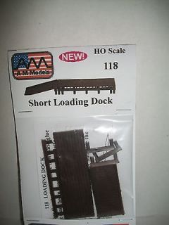 AM Models HO Scale Short Loading Dock #118 NEW Bob The Train 
