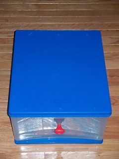 RUBBERMAID 15x18 BLUE STORAGE DRAWER (STACKABLE)