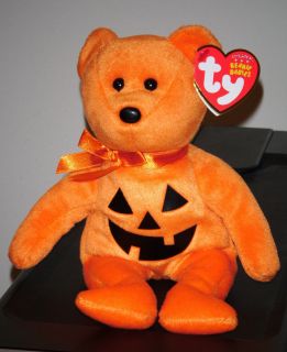   FACE Halloween Bear 2011  Exclusive Beanie Baby ~MWMT RETIRED