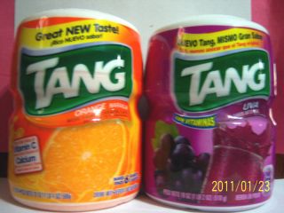 Orange Tang or Grape Tang Flavored Drink Mix