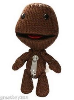 Little Big Planet2 Happy Sackboy Plush Doll Toy 7 Limited Color Brown