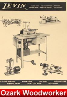 LEVIN Precision Watchmaker Lathes and Drills Catalog 0433