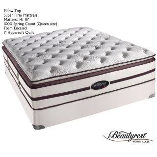 King Size Simmons Beautyrest Manzanillo Pillow Top Mattress