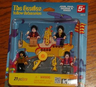 KNEX Beatles Lego Mini Figures Music Band NEW Collectibles 7